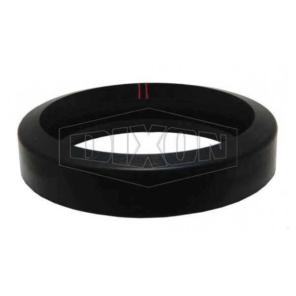 Dixon Grooved Fitting Gasket, 3 in Nominal, Baylast, Domestic G300BL - main